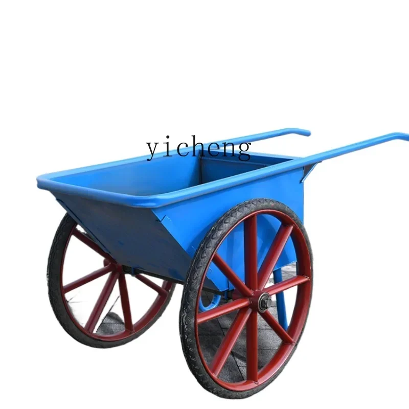 

ZK tipping bucket trolley construction site handling breeding brick pulling dung garbage unicycle