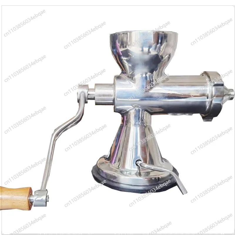 

Stainless Steel Manual Juicer Hand Crank Wheat Grass Pomegranate Vegetable Wheat Seedlings Ginger Residue Juice Separation