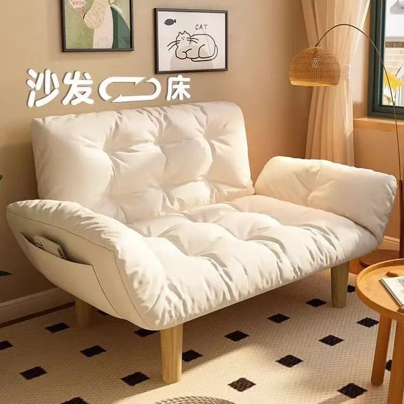 for Sofa Small Apartment Bedroom Lazy Sofa Double Removable and Washable Rental Room Bedroom Multi Functional Dual Purpose