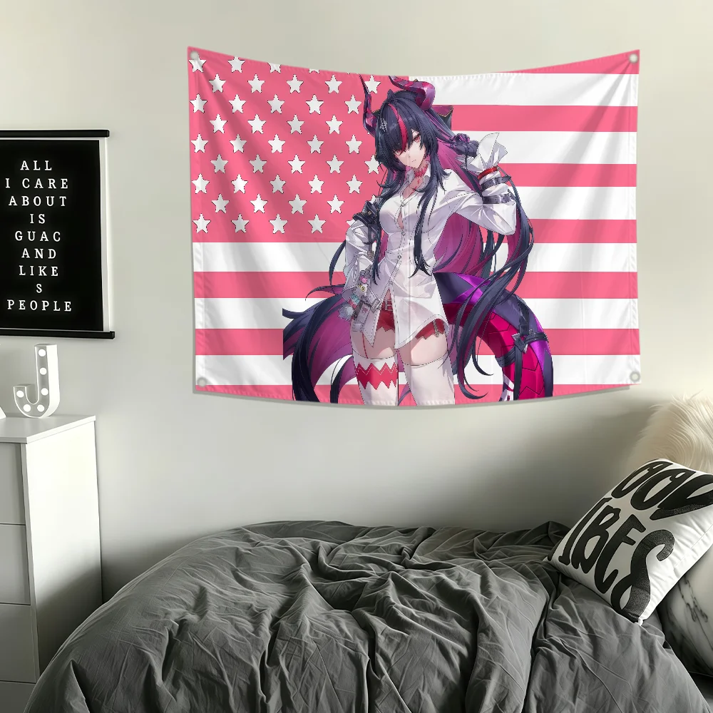 S-Shinku Neverness To Everness Flag Polyester Printing Banner For Bedroom Living Bar Garden Garage Wall Art Out Door Decoration