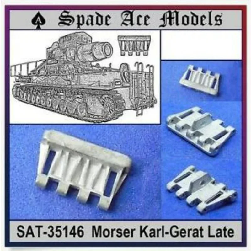 

Spade Ace Models SAT-35146 1/35 Scale Morser Karl-Gerat Late Metal Track