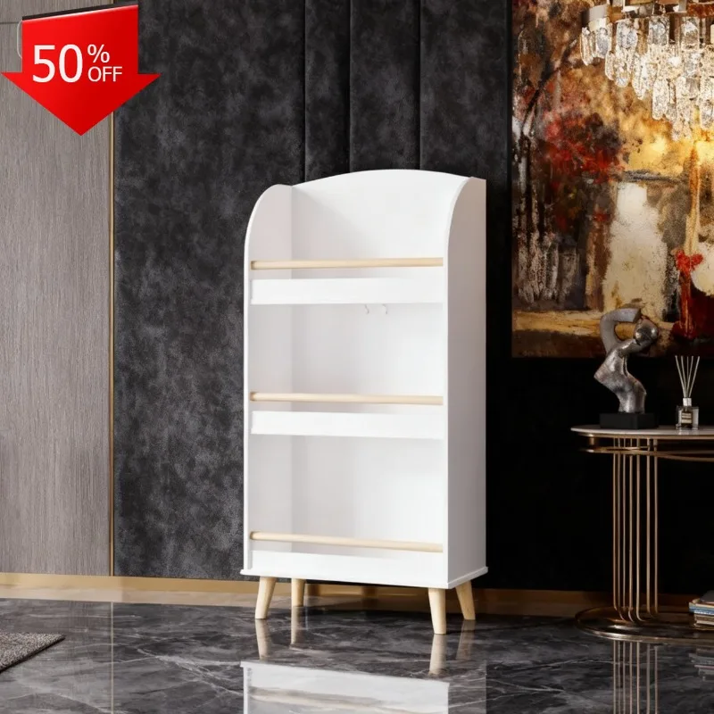 

Corner Shelf Wall Children's Bookshelf Kids Red Sense Furniture Home Storage Cabinet Shelf Galvanized Metal Shelving Book Cart