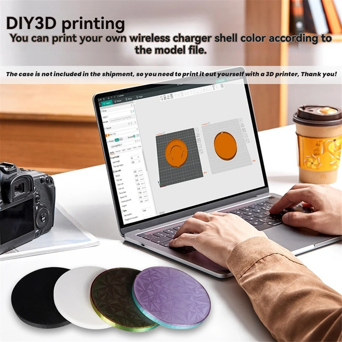 

Эффективный комплект беспроводного зарядного устройства для 3D-печати своими руками, беспроводной модуль питания 5 Вт 10 Вт