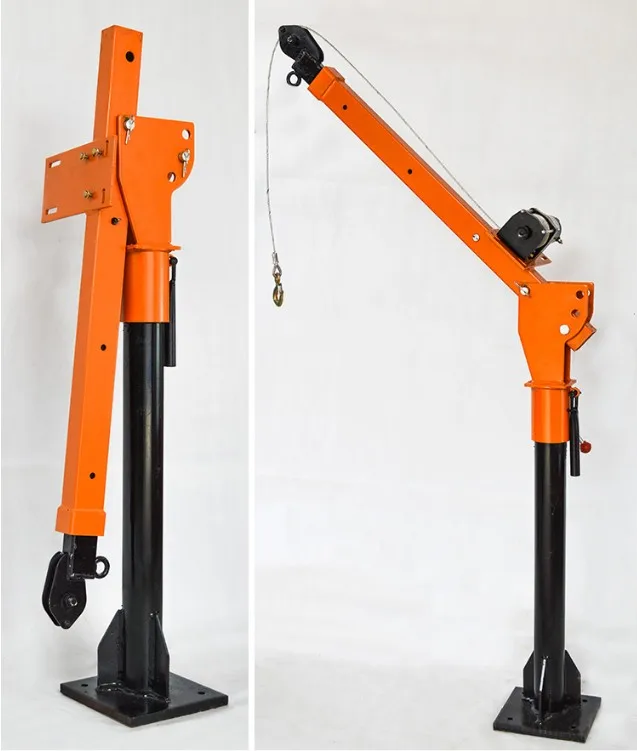 Small Lift Truck Crane Mini Pickup Hydraulic  jib  for Sales