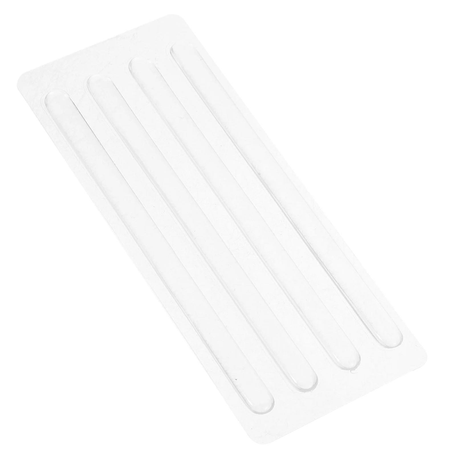 

4 Pcs Sandal Stickers Clear Inserts Thin Antiwear Adhesive Tape Cushion Absorption Height Increase Comfort Silicon Insoles Foot