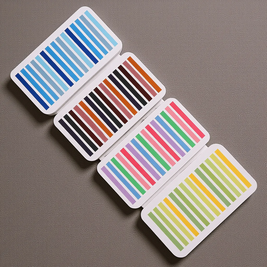 

4 set Reading Ultrathin Index Book Flags Repositionable Sticky For Notebooks Planners Writable Page Tabs Divider Tabs Stick On