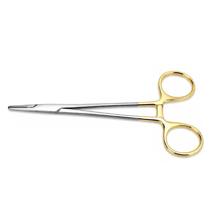 Dental Multifunctional needle holder with scissors 16cm Needle Holder Insert with Scissors Medical instrument