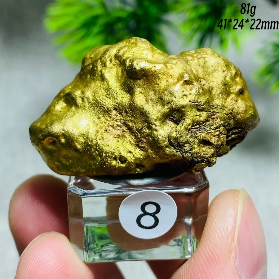 Natural Yellow Copper Meteorite Rock Specimen Energy Crystal Chakra Reiki Healing Stone Home Decor