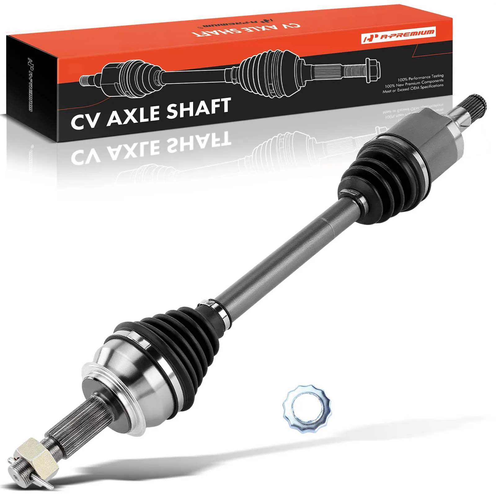 A-Premium Front Driver Side CV Axle Assembly for Nissan Rogue 2014-2020