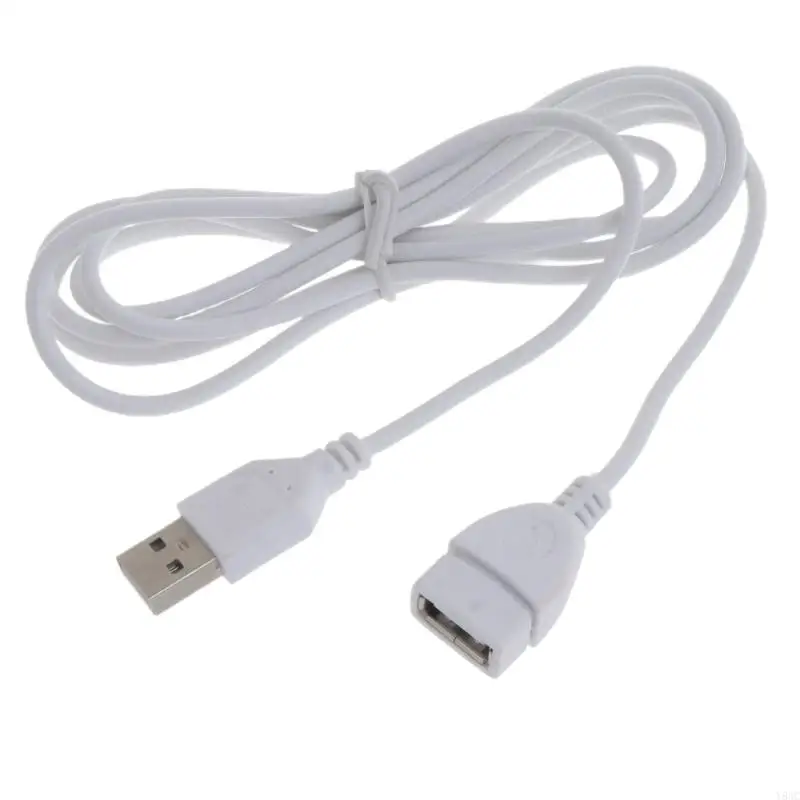 

5 -футовые белые USB -кабели USB USB 2.0 Type A Male As The Wome Adensension Cable для клавиатуры, мыши, принтера