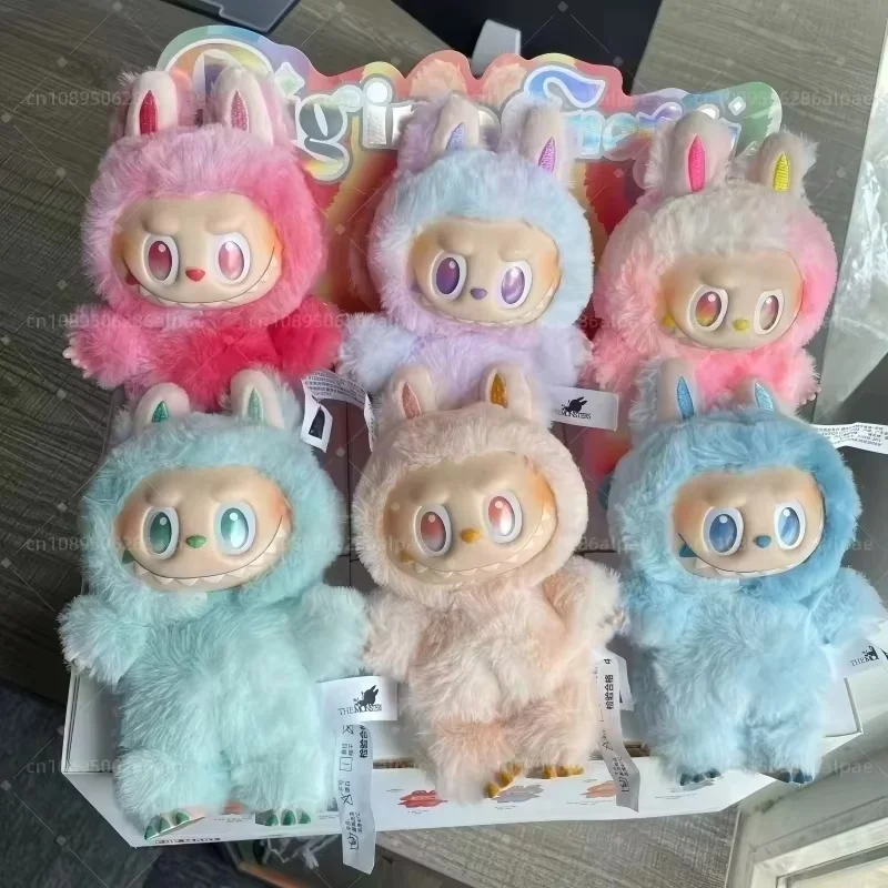 

Новый высококачественный Labubu V3 поколения спереди, серия высокой энергии, слепая коробка, цвет макарон, кулон, фестиваль сердцебиения, реплика подарков