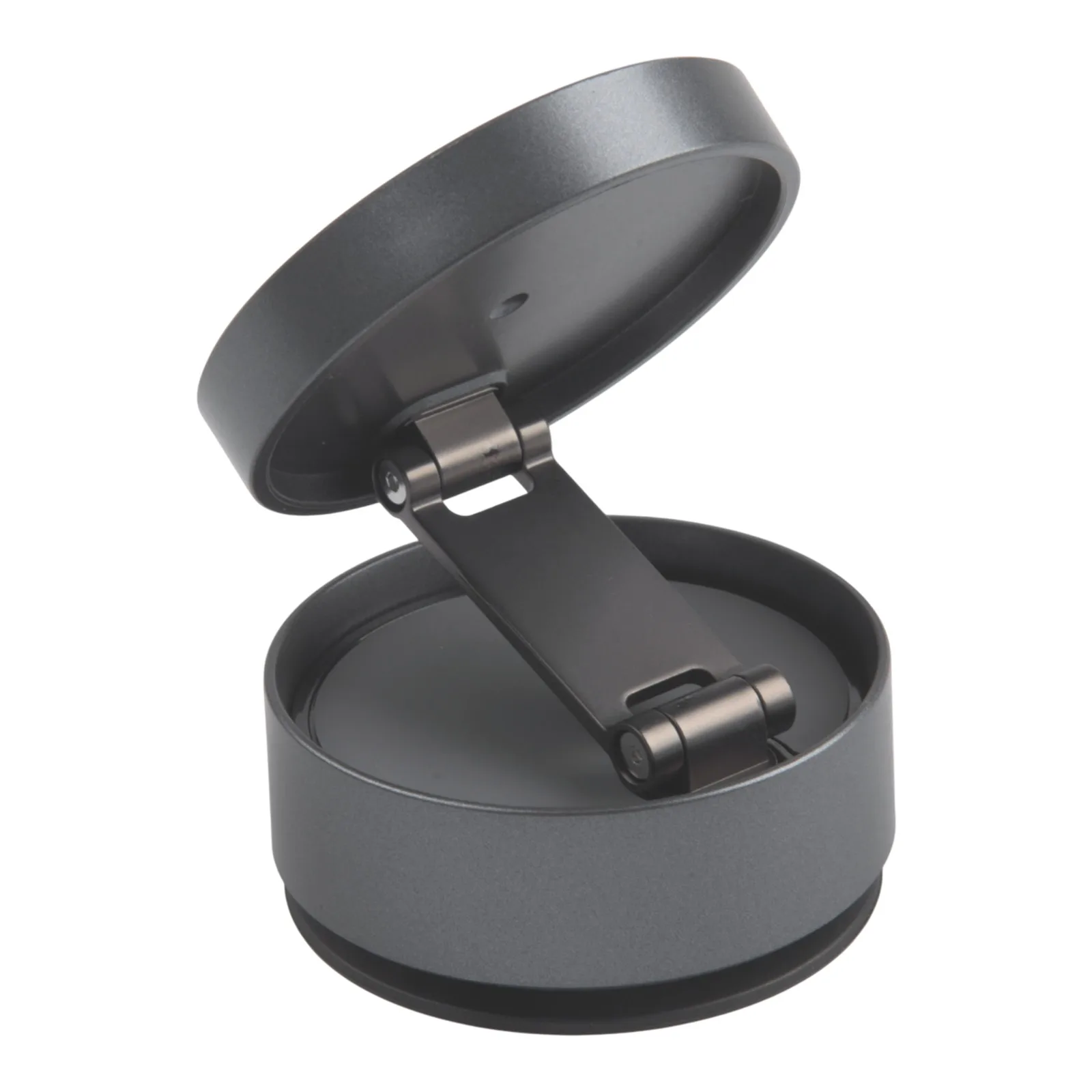حامل هاتف مفرغ مغناطيسي 360 درجة مع تصميم دوار للسيارات والأسطح المنزلية يقدم تركيب آمن وقابل للتعديل #4