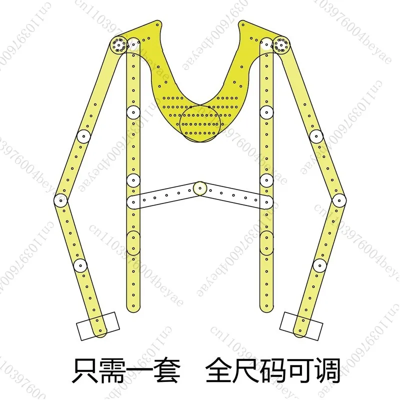 Acrylic Transparent Hanger White Background Picture Shooting Props Hanging Hanger Clothing Shooting Invisible Photography