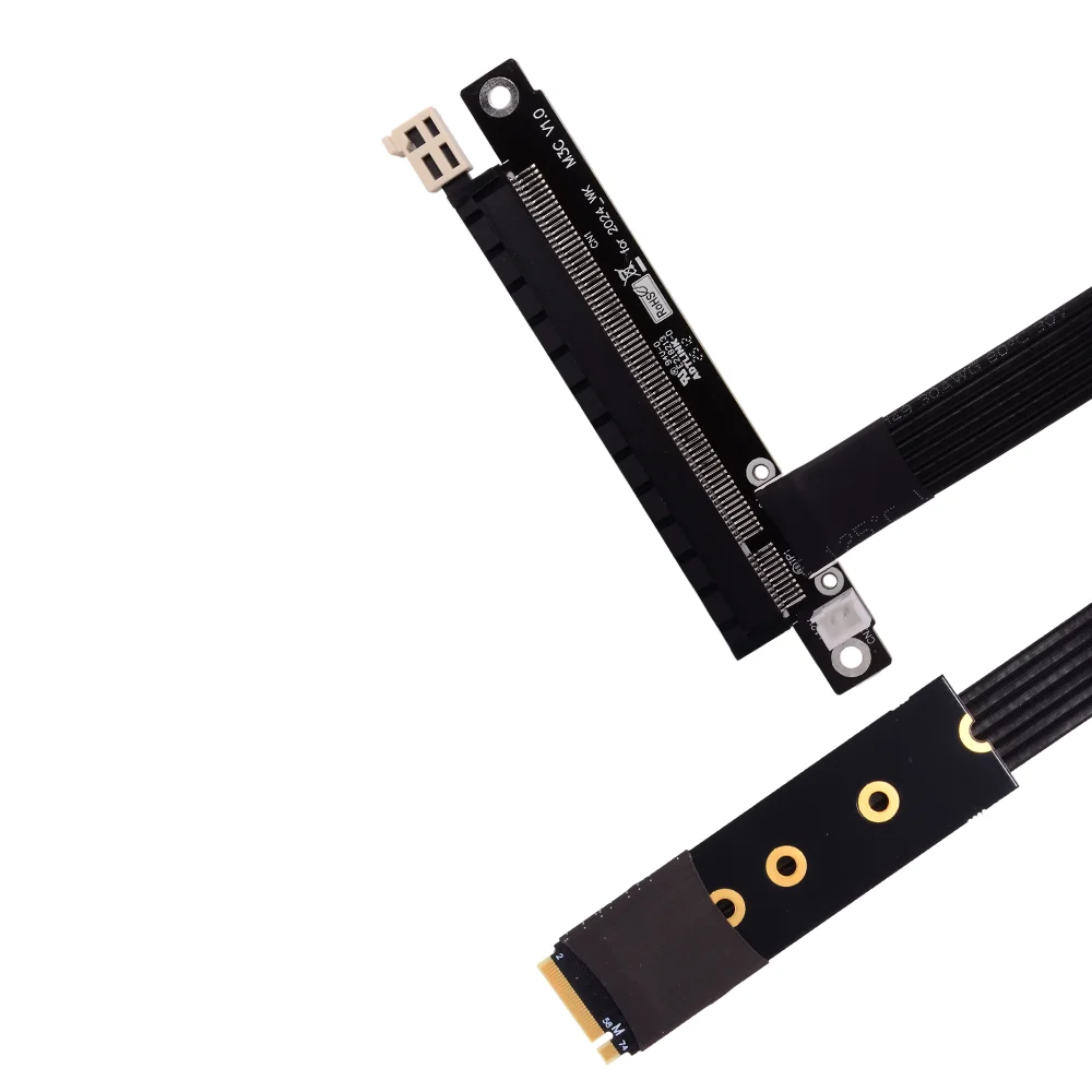 Riser M.2 NVMe naar PCI-E 3.0 / 4.0 x16 GPU-verlengkabel voor RTX3090 RX6800xt GTX RTX Mining NVIDIA AMD videokaartuitbreiding