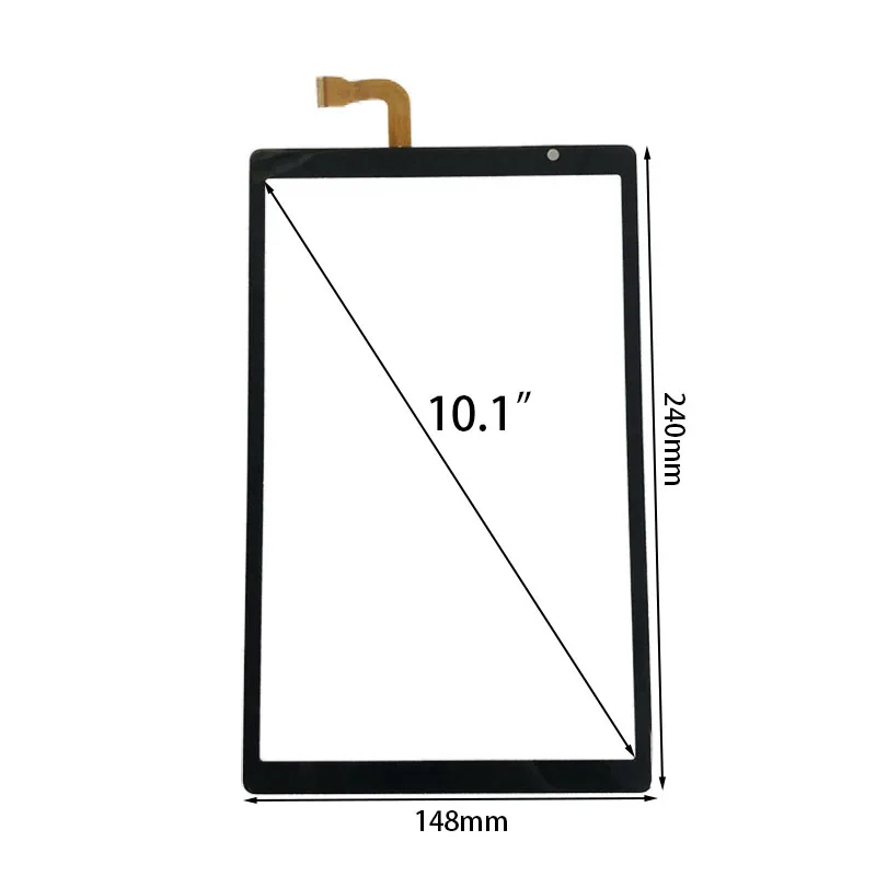 

10,1-дюймовая сенсорная панель дигитайзера для HYUNDAI HyTab Plus 10LB2 HT10LB2MBKLTM02