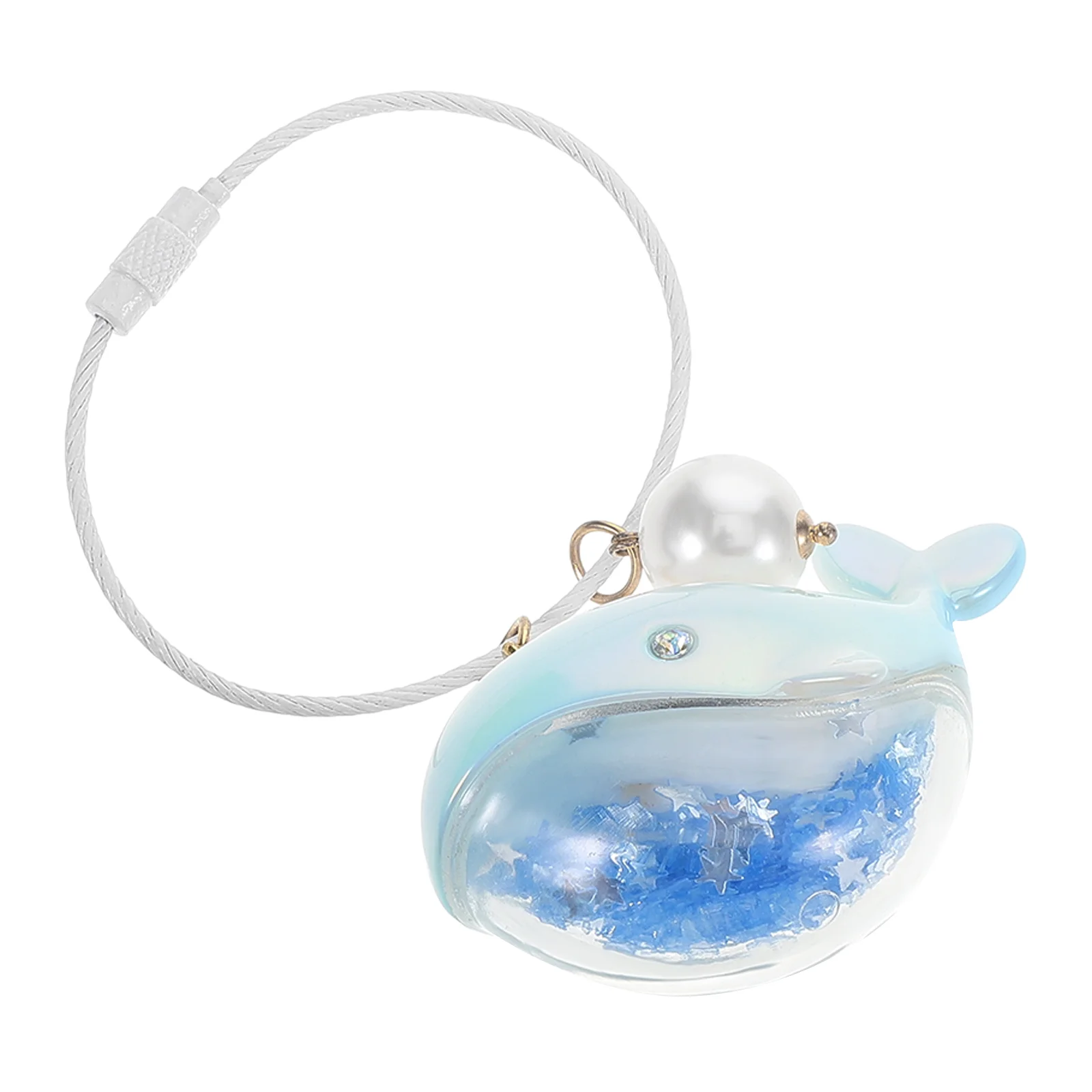 Animal Keychain Little Dolphin When Fly Towards You Whale Accessories Bag Charm Child