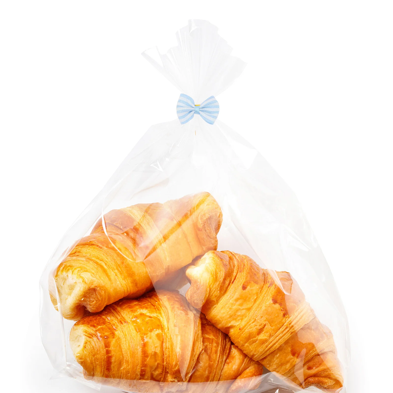 

70 pcs Lollipop Sealing Bows Polyester Baking Sealing Bows For Food Bag Packaging Diy Twisted Ties Decoration Party