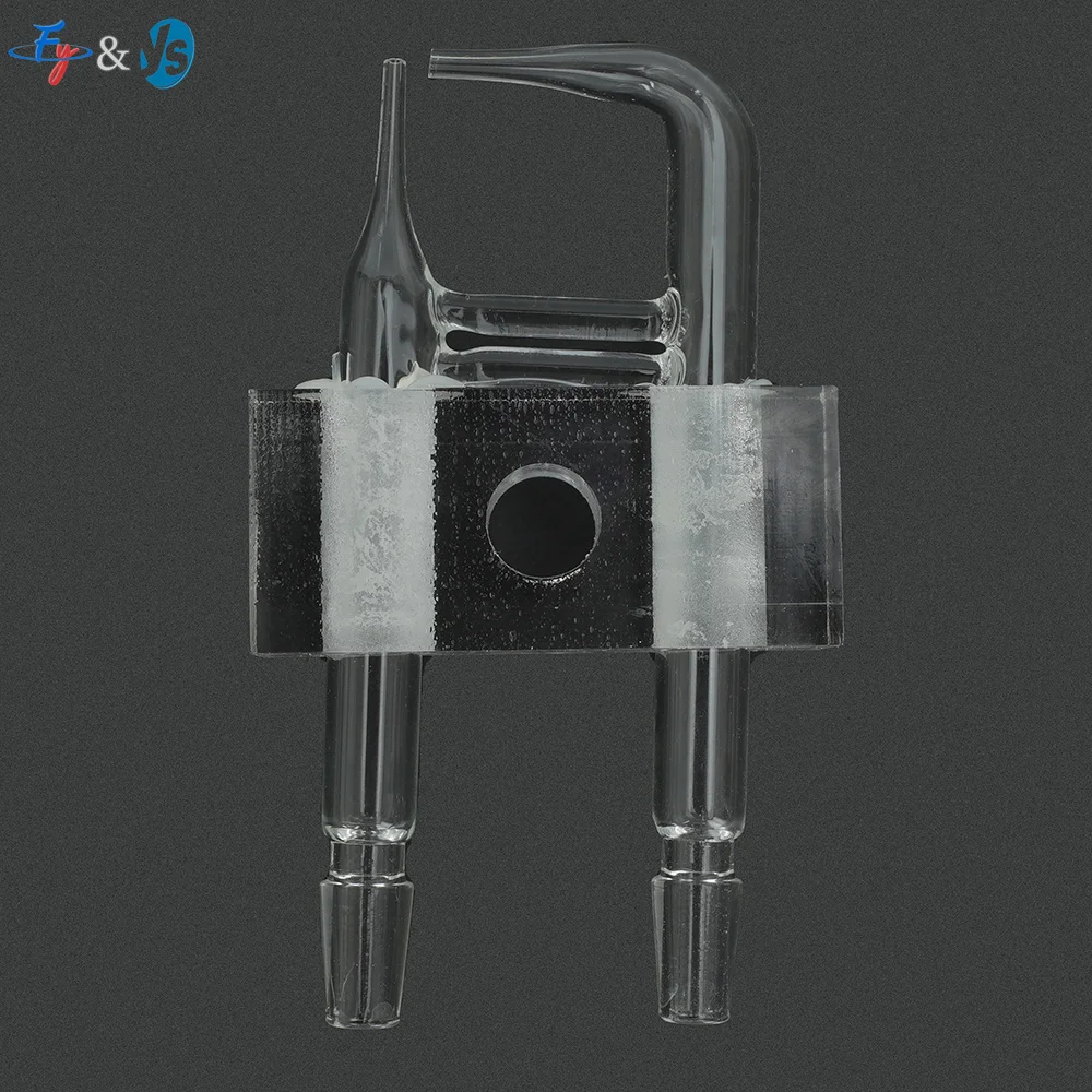 10pcs Salt Spray Test Machine Nozzle Salt Spray Test Nozzle Glass Nozzle for Corrosion Test Equipment 40x90mm 50x100mm