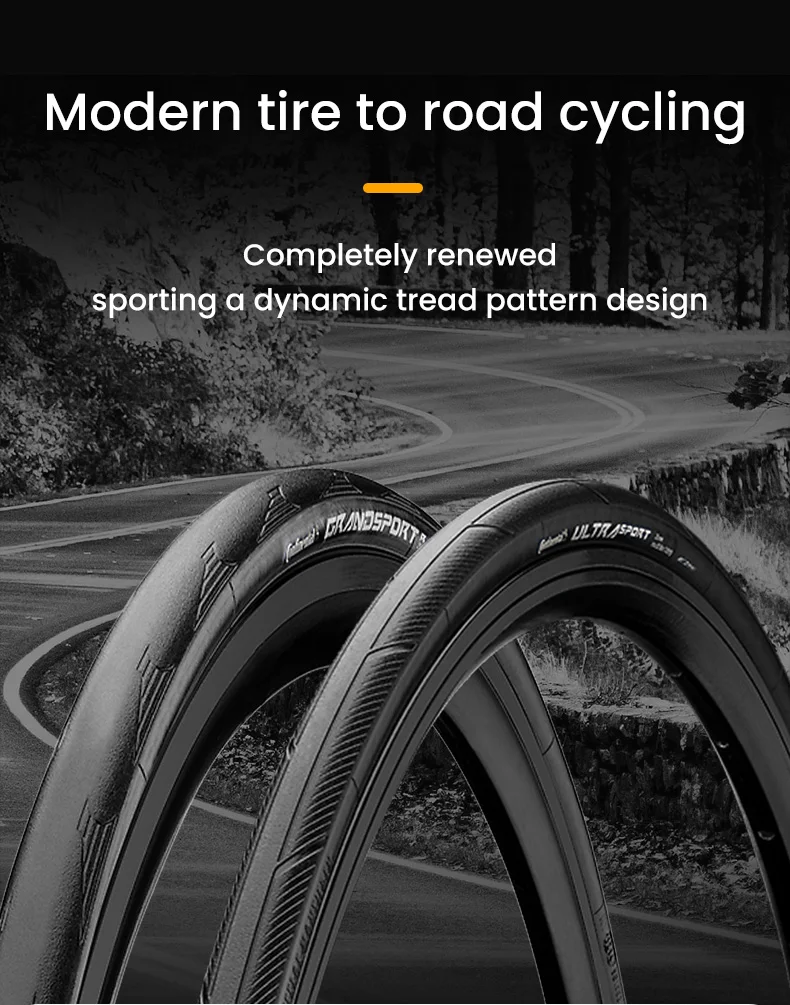 Continental Rennradreifen ULTRA Sport III & GRAND Sport Race 700× 25C /28C/32C Rennrad Nicht-Faltbarer / Faltbarer Gravel-Reifen – Detail 2