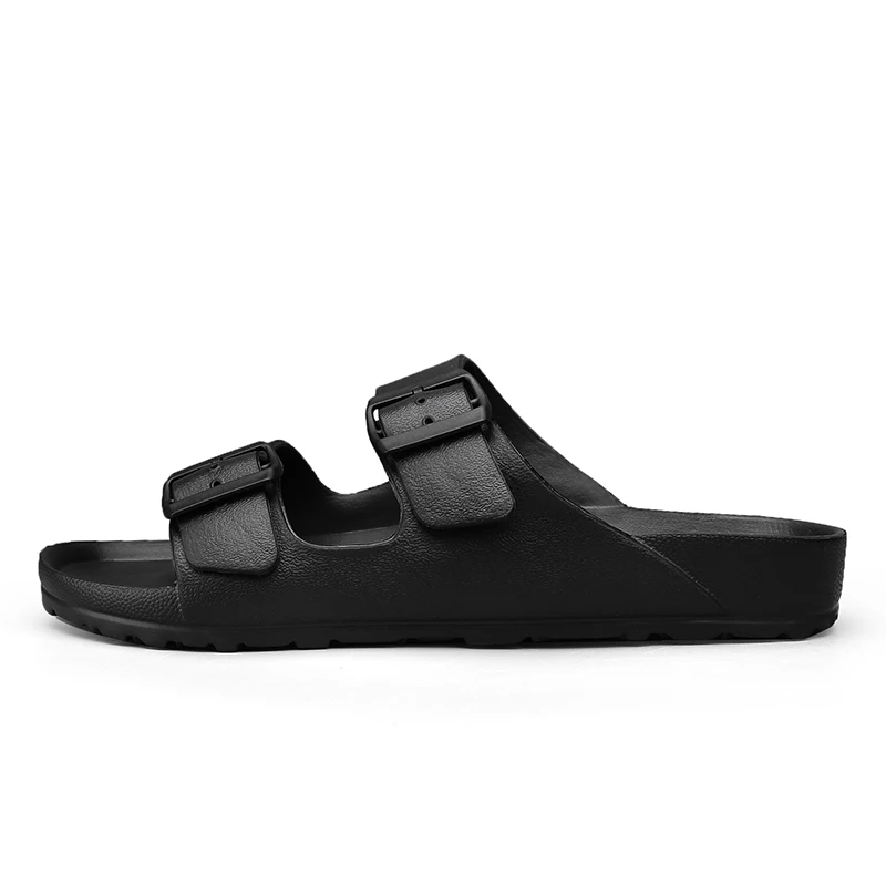 Summer Adjustable Soft Slides Slippers For Men Flat EVA Slippers Lightweight Anti Slip Slippers Size 34-47 48 49  Dropshipping, image 7