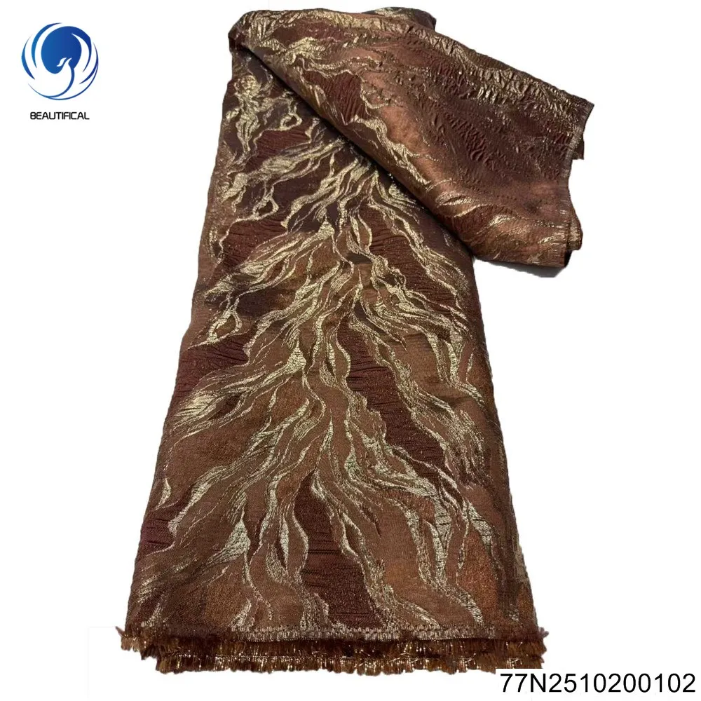 

2025 New Elegant Style French Jacquard Lace Comfortable and Exquisite Party and Banquet Gowns 77N25102001