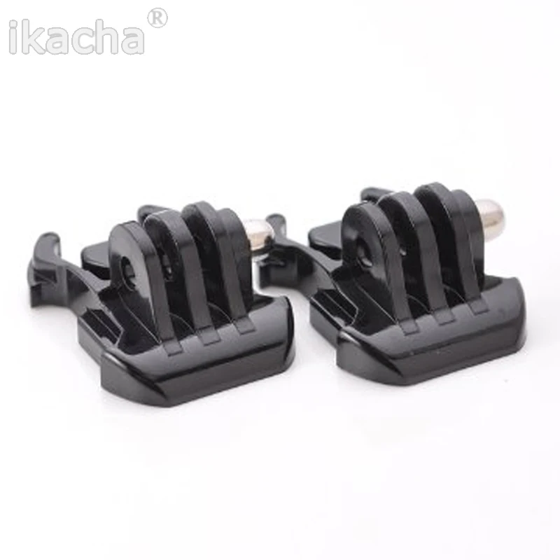 10pcs Buckle Clip Basic Mount for Gopro Go Pro Hero HD 1 2 3 3+ 4 5 6 7 8 9 Accessories Case Helmet for XiaoMi yi Camera