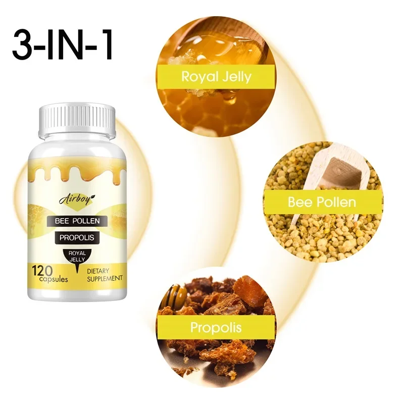 Bee Pollen - Enhances Flexibility and Elasticity, Antioxidant, Supports Immune System Health