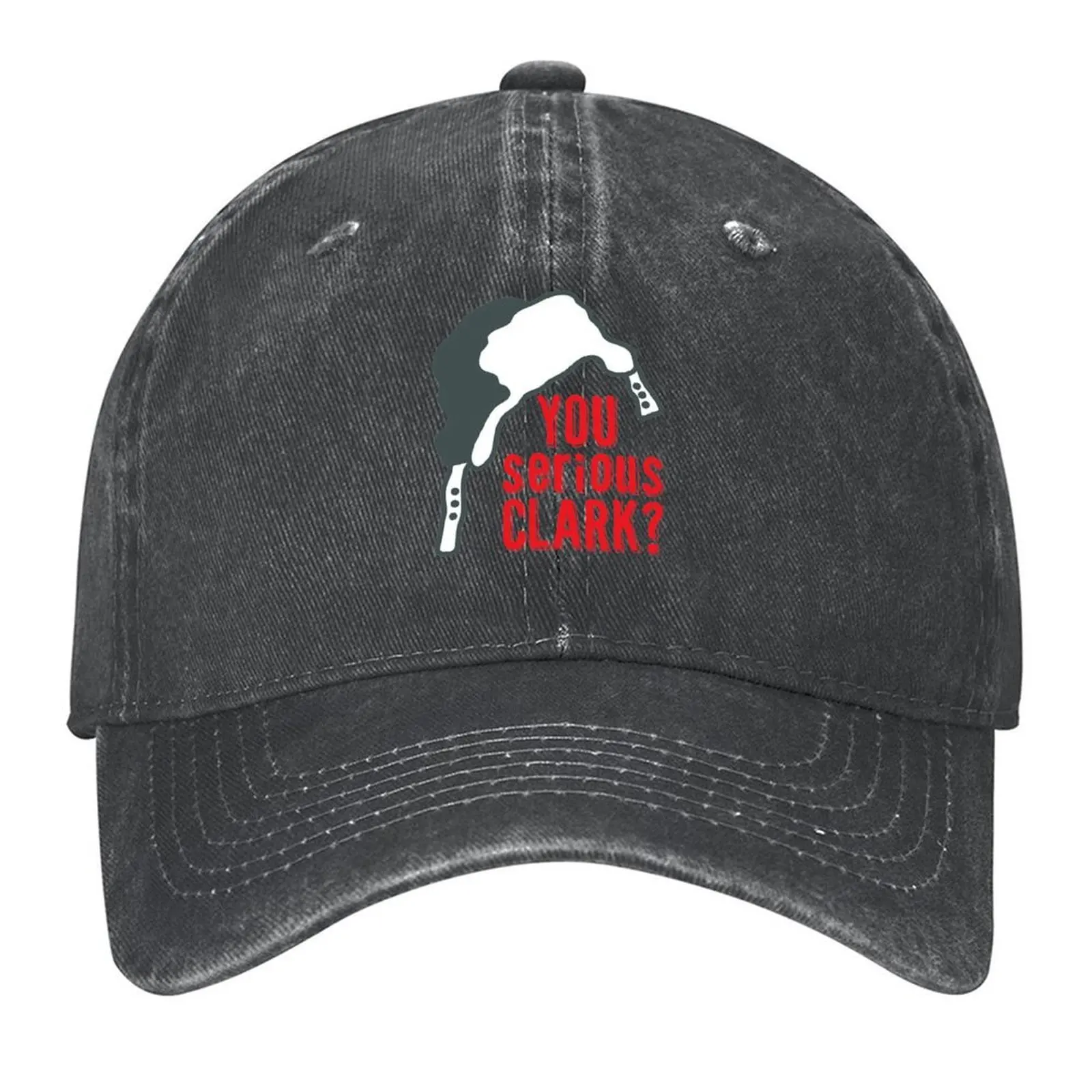 

Serious Clark Baseball Cap fishing caps man Snap Back Hat Rave Hat Man For The Sun Women's Men's