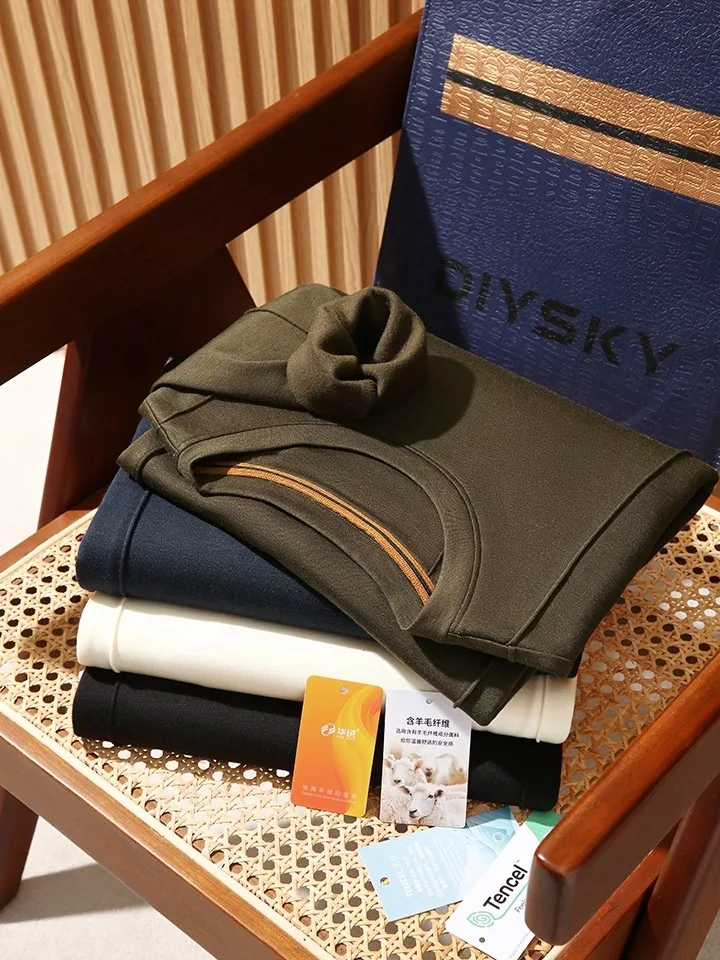 

Шерстяная футболка Long Sve для мужчин, удобный теплый базовый слой, термотоп из шелковой лиоцелловой смеси шерсти, удобный для путешествий