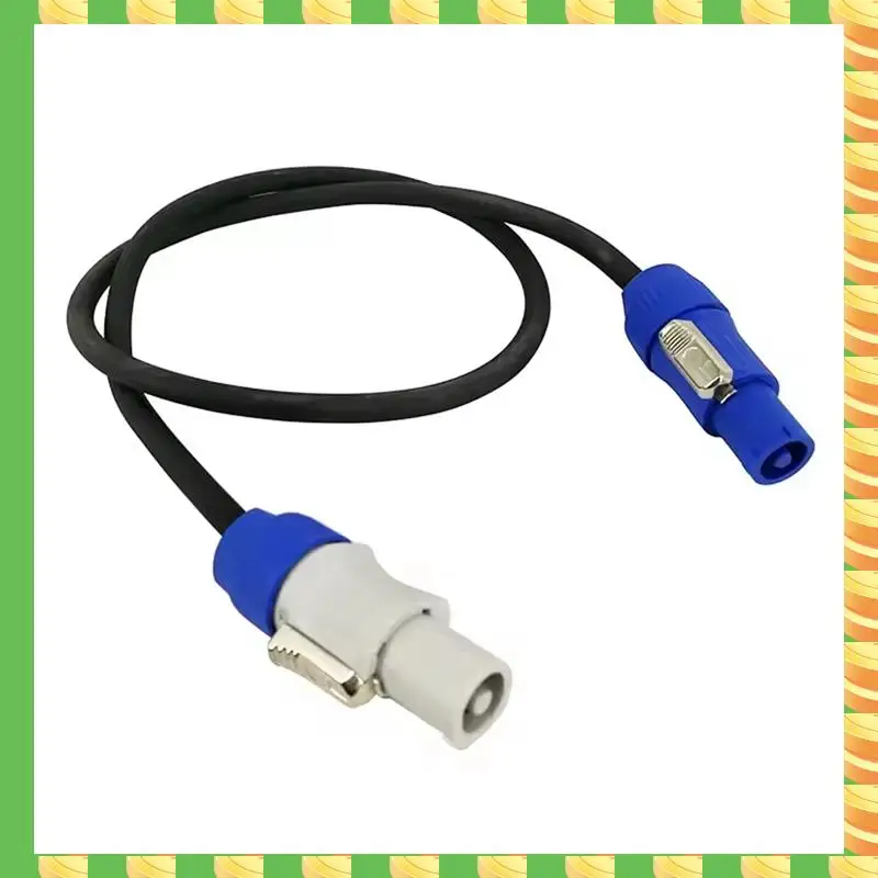 AB53 3 Core Power Connect Cable Power Cable For  Moving Head Light Moving Head Light Extension Powercon Cable 1 Meter
