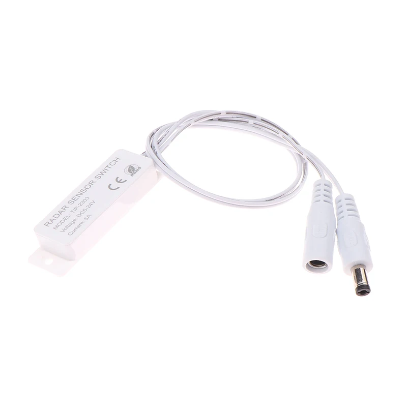 DC 5V-24V 5A Microwave Radar Sensor Switch Controller For PWM LED Monochrome Bar Light Human Sensing Switch TIP-2303
