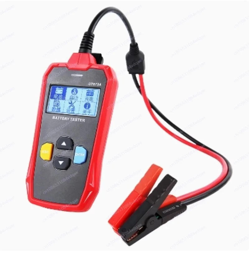 Capacity Load Tester Cranking System Test 40-2000CCA 12V 24V DC Charger UNI-T Car Battery Tester Analyzer UT675A