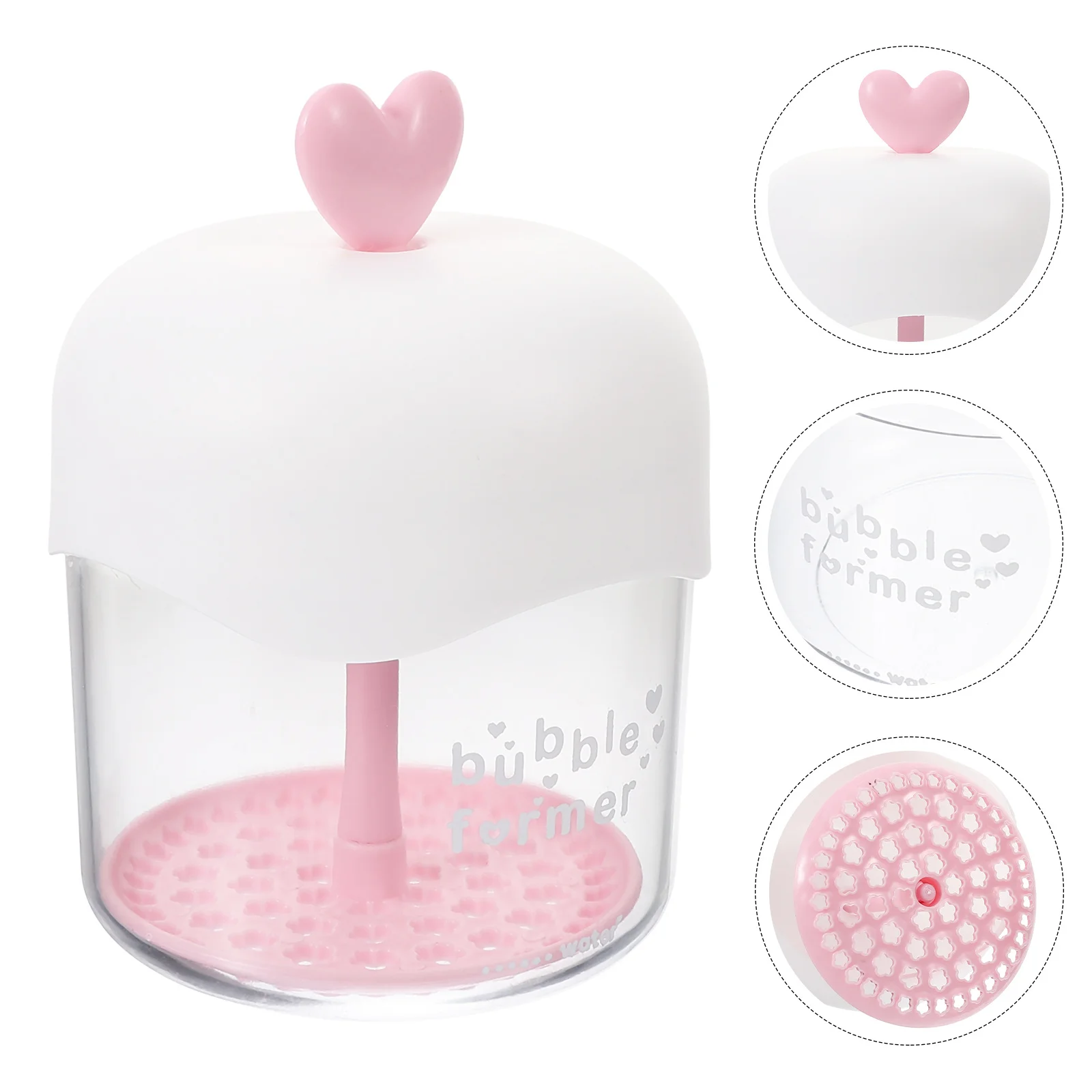 Fabricante de espuma transparente para limpiador Facial, botella de espuma de plástico, Espumador de lavado de cara, herramienta de limpieza de la piel, tamaño de viaje portátil