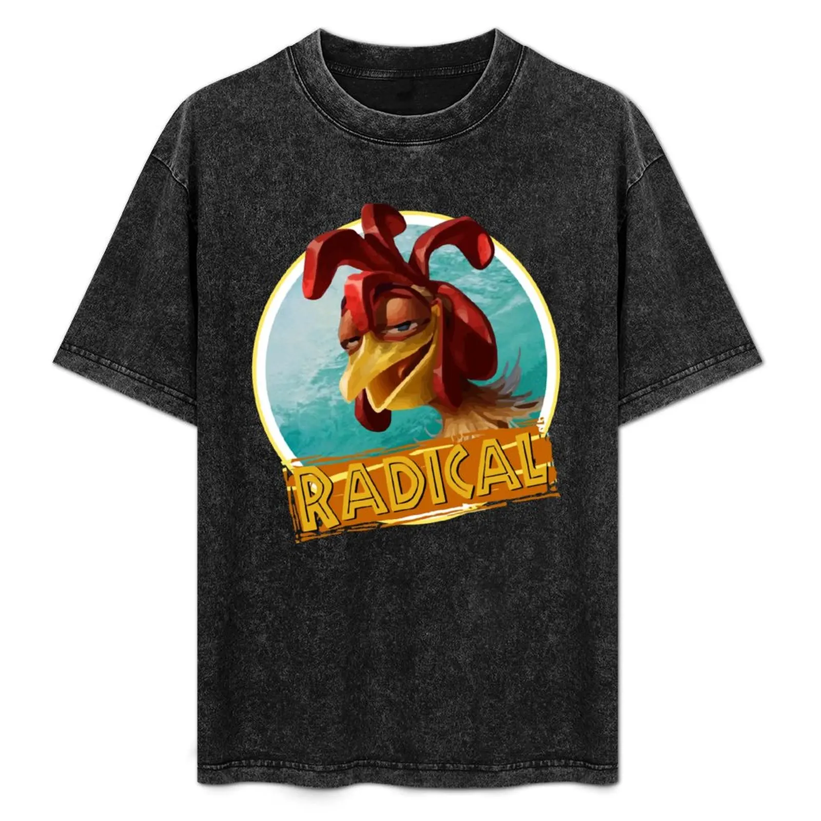 

chicken joe surfs up - Radical! quote T-Shirt Aesthetic clothing tops mens vintage t shirts