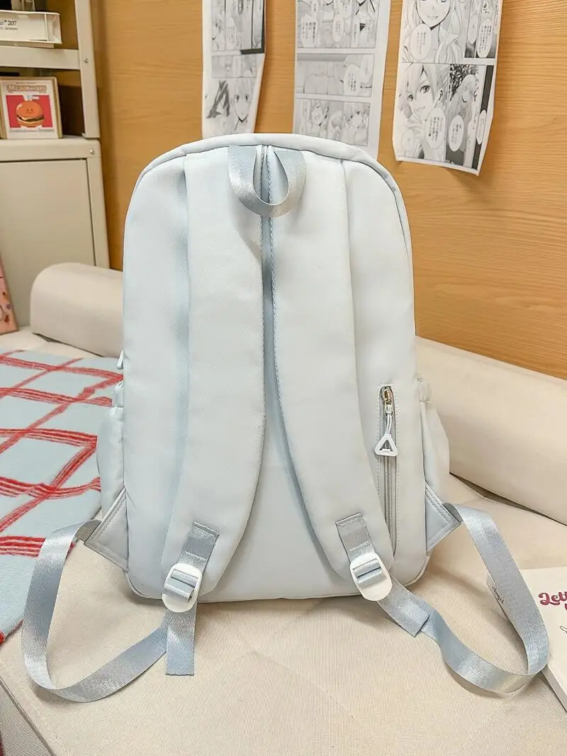 2026 Fashion Trend Zipper New Backpack Large Capacity Waterproof Design Women's Commuting Comfortable Backpack