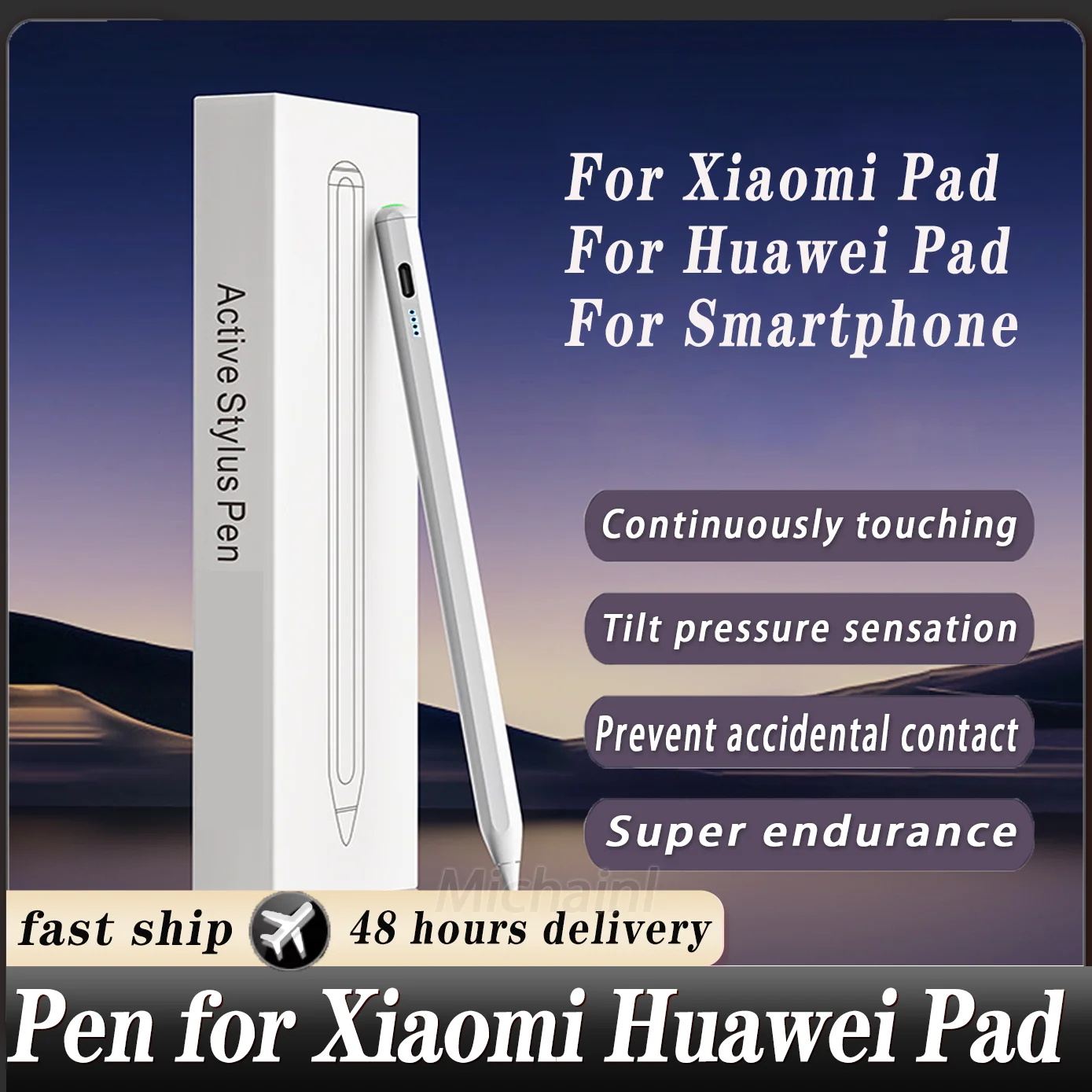 Uniwersalne pióro dotykowe XIAOMI Pad Stylus do telefonu komórkowego HUAWEI Pad Stylus dla IOS Android Windows dla Apple Ipad Pencil