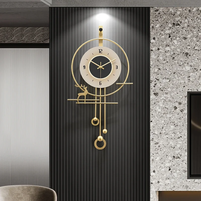 Room Decor Items Aesthetic Accessories For Home Digital Wall Clock Home Decoration Ornaments Large Bedroom Stuff Modern Watches