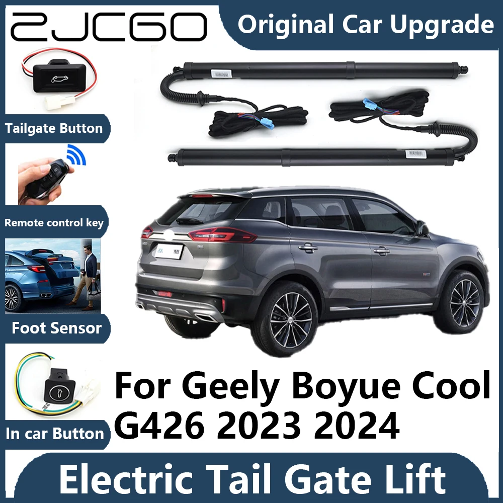 ZJCGO For Geely Boyue Cool G426 2023 2024 Tailgate Electric Tail Gate Lift Prop Support Vehicle Power Rear Door Liftgate Strut