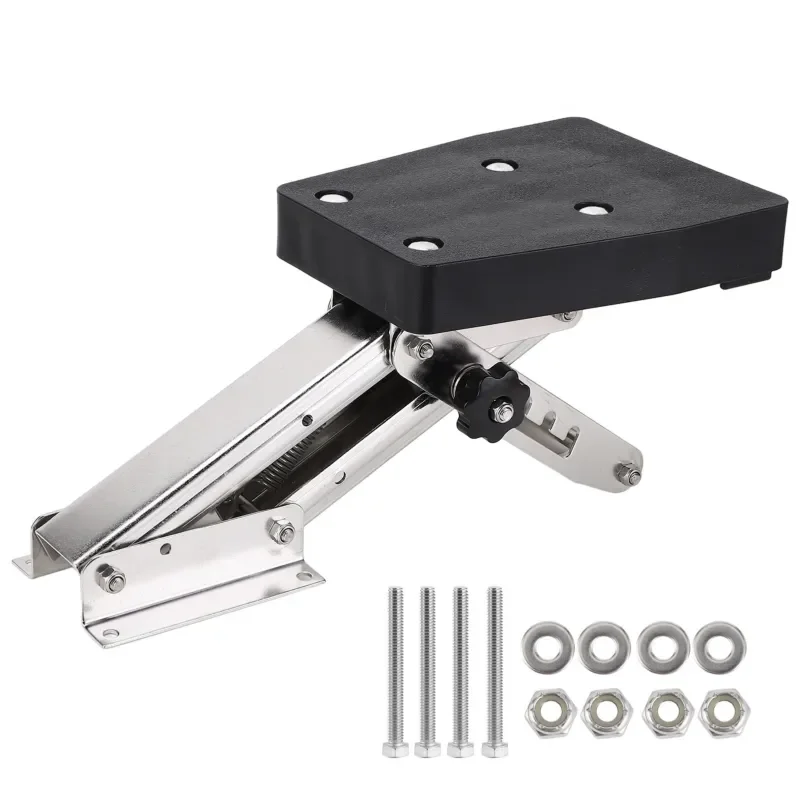 304 Stainless Steel Marine Engine Bracket for 20HP Motor Boat Yacht Hardware Accessories Durable Outboard Mounting Support