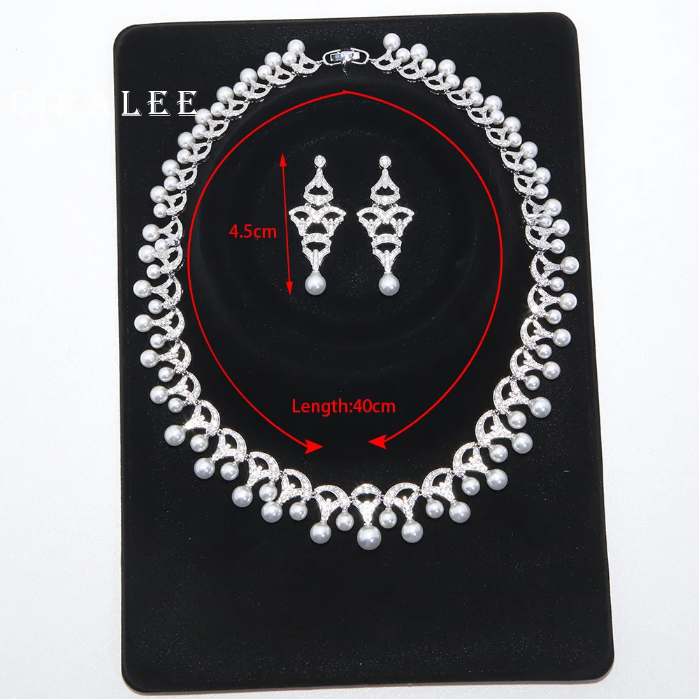 

Eiralee модный индийский комплект ювелирных украшений для невесты с каплями воды, свадебный дизайн, колье, ожерелье, подарки на день рождения для подруги X0520