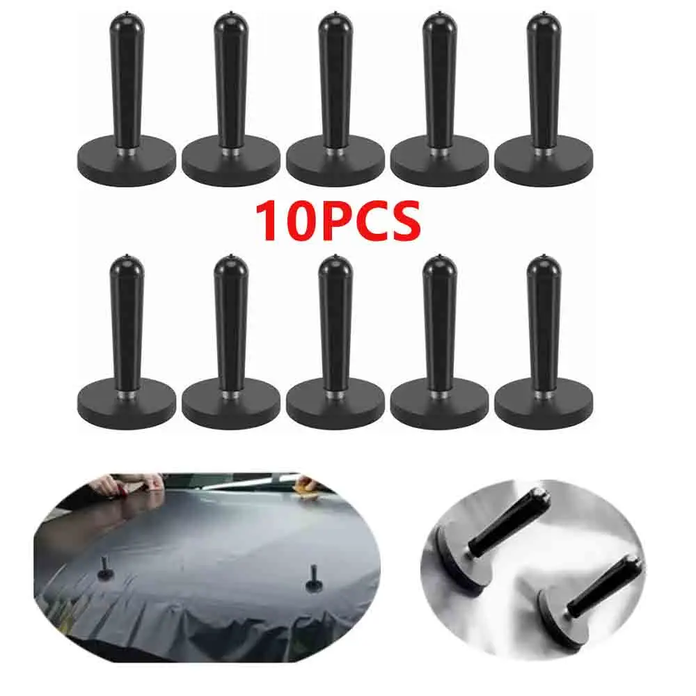 

Набор из 10 магнитных держателей для автомобильной пленки, инструмент для оклейки авто, мощные фиксаторы для тонировочной пленки на окна автомобиля, инструменты для крепления пленки на кузов автомобиля