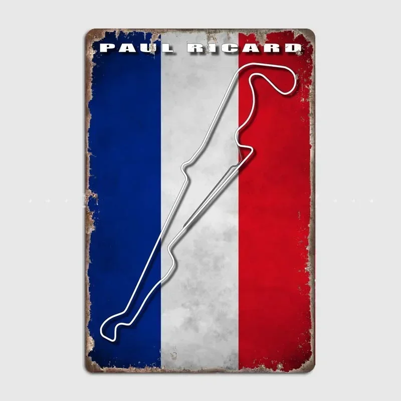 Paul Ricard Richard Theme Metal Tin Plaque Sign for Wall Decor Anywhere Vintage Style High Quality