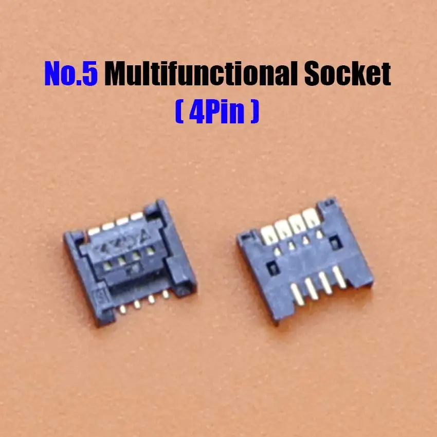 1 pieza para nuevo puerto de carga USB 3DS juego ranura para tarjeta SD bocina enchufe de cámara Joystick táctil botón superior LCD Screem conector FPC