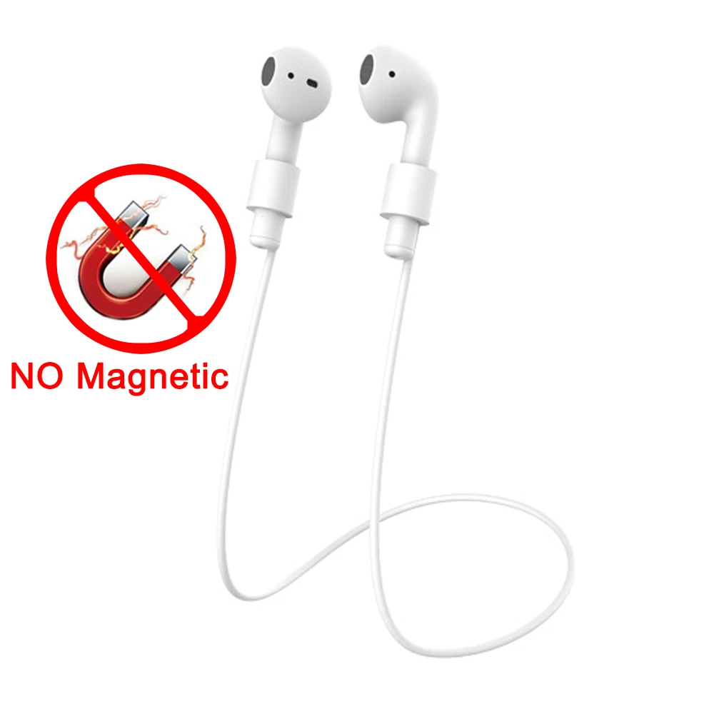 Weiche Silikon-Anti-Verlust-Magnetseil-Ohrhörer für Apple Airpods 2 1 3 Air Pods Pro Bluetooth Wireless Headphone Earbuds Strap – Detail 12