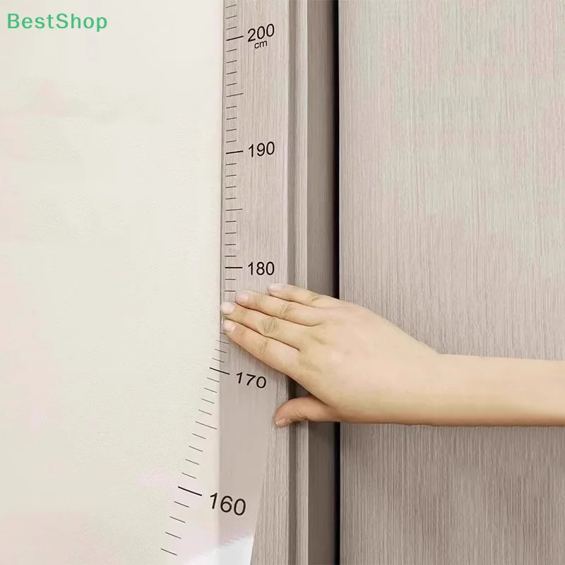 ★★★Height Measurement Wall Sticker 2 Meters Transparent Waterproof Children's Height Ruler Portable Sticker