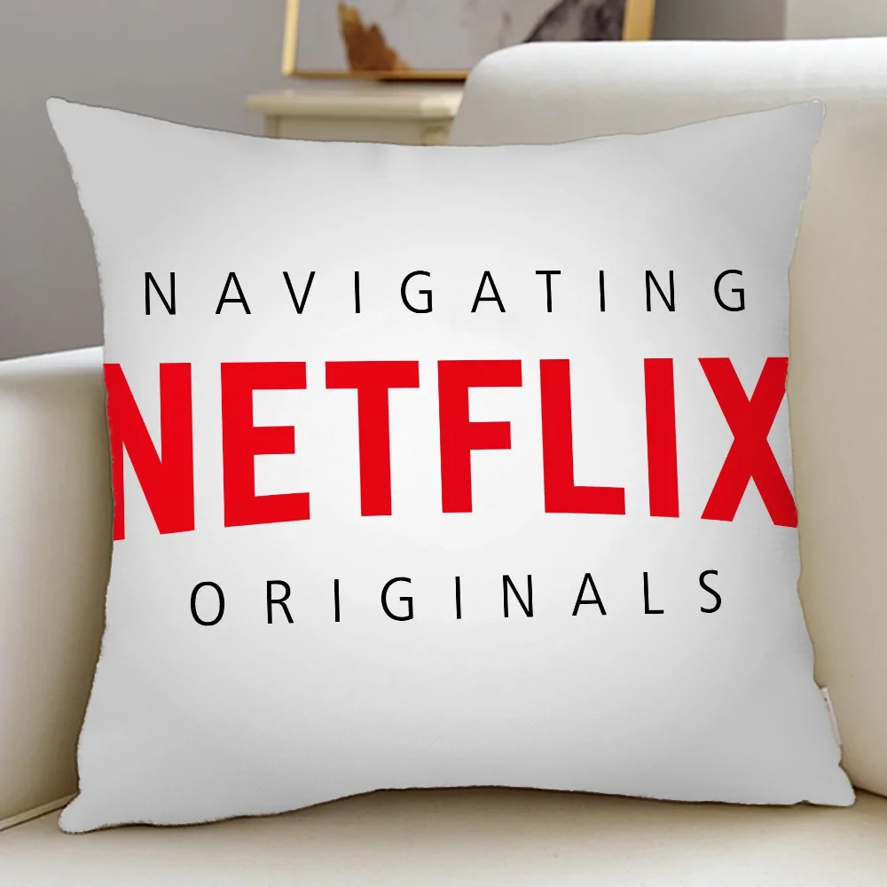 Cushion Covers Netflix Personalized Gift Throw Pillow Covers Decorative Cushions Decorative Pillows for Sofa Cushions Cover Home