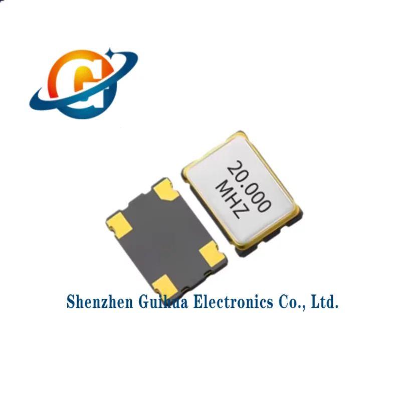 10PCS original active surface mount crystal oscillator 5070 7050 12M 20M 25M 24M 27M 40M 48M 50M