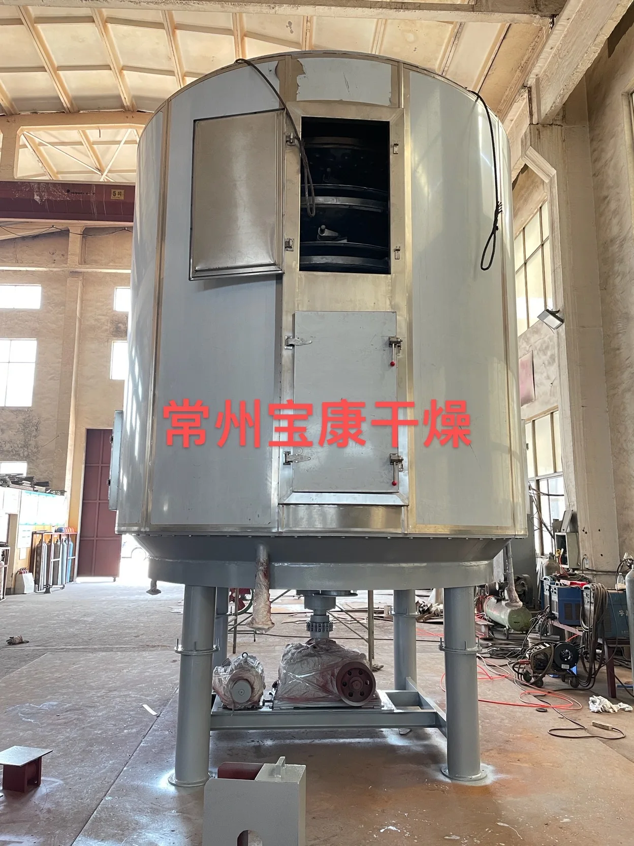 YMPG series disc dryer Agricultural and sideline products processing vacuum continuous drying equipment