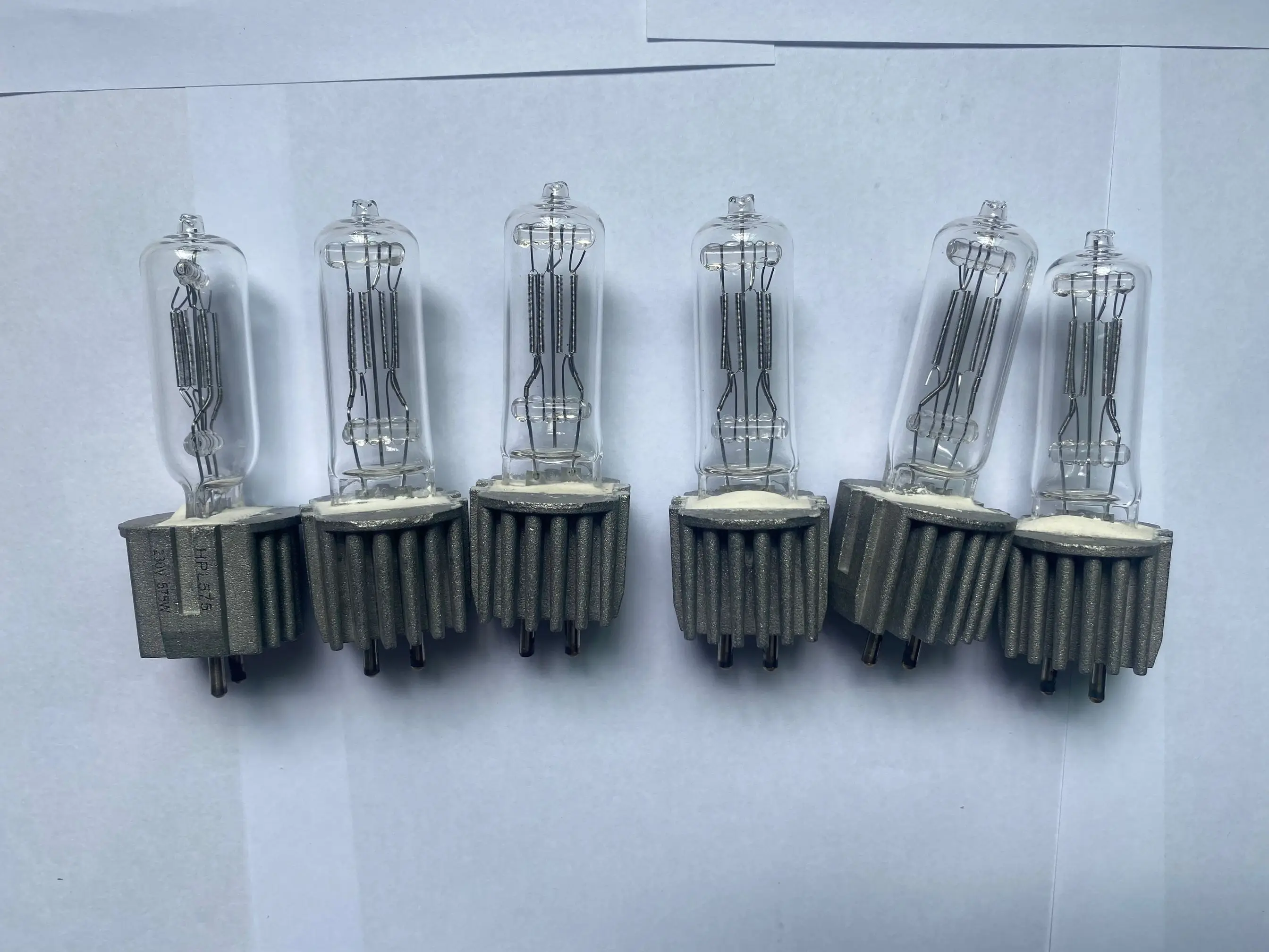 6pcs HPL 575W Watt GX9.5 230V Stage Lamp  Metal Halide Lamps