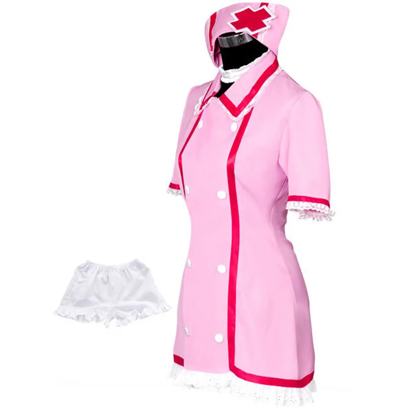 Anime Vocaloid Miku Cosplay Nurse Dress Virtual Singer OSTER Project Diva Nurse Uniform And Hat Halloween Party Stage Costumes